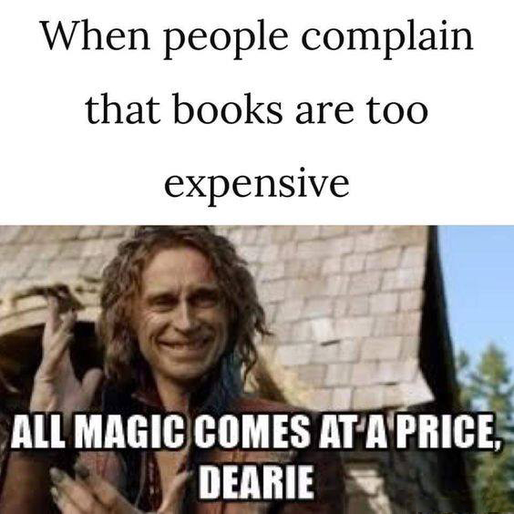 Books are worth it!✨