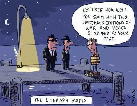 The literary mafia 😅