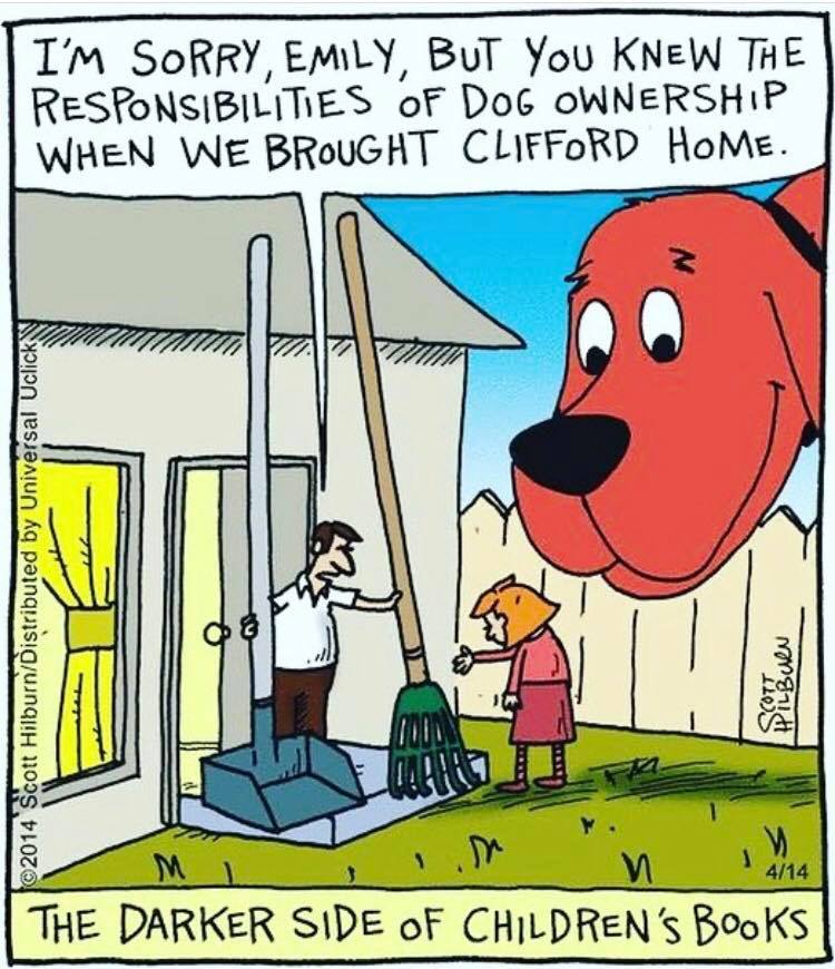 It comes with the territory! 😅