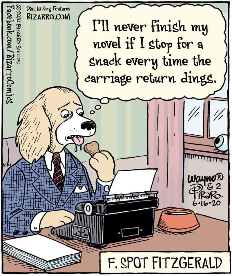 Pavlov’s dog. 😂