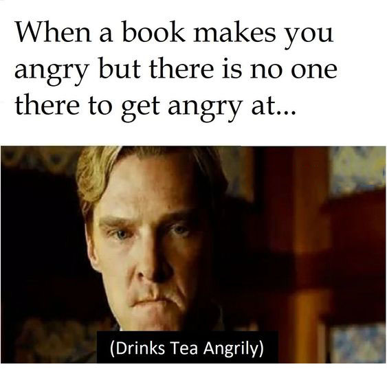 I really hate having to swallow my anger. 🤣