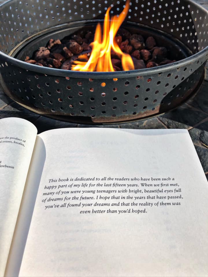 Book dedication! ❤