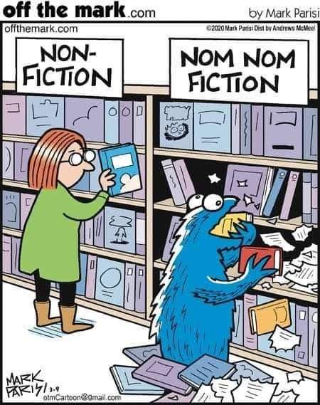 I know you read it in the Cookie Monster’s voice! 😆