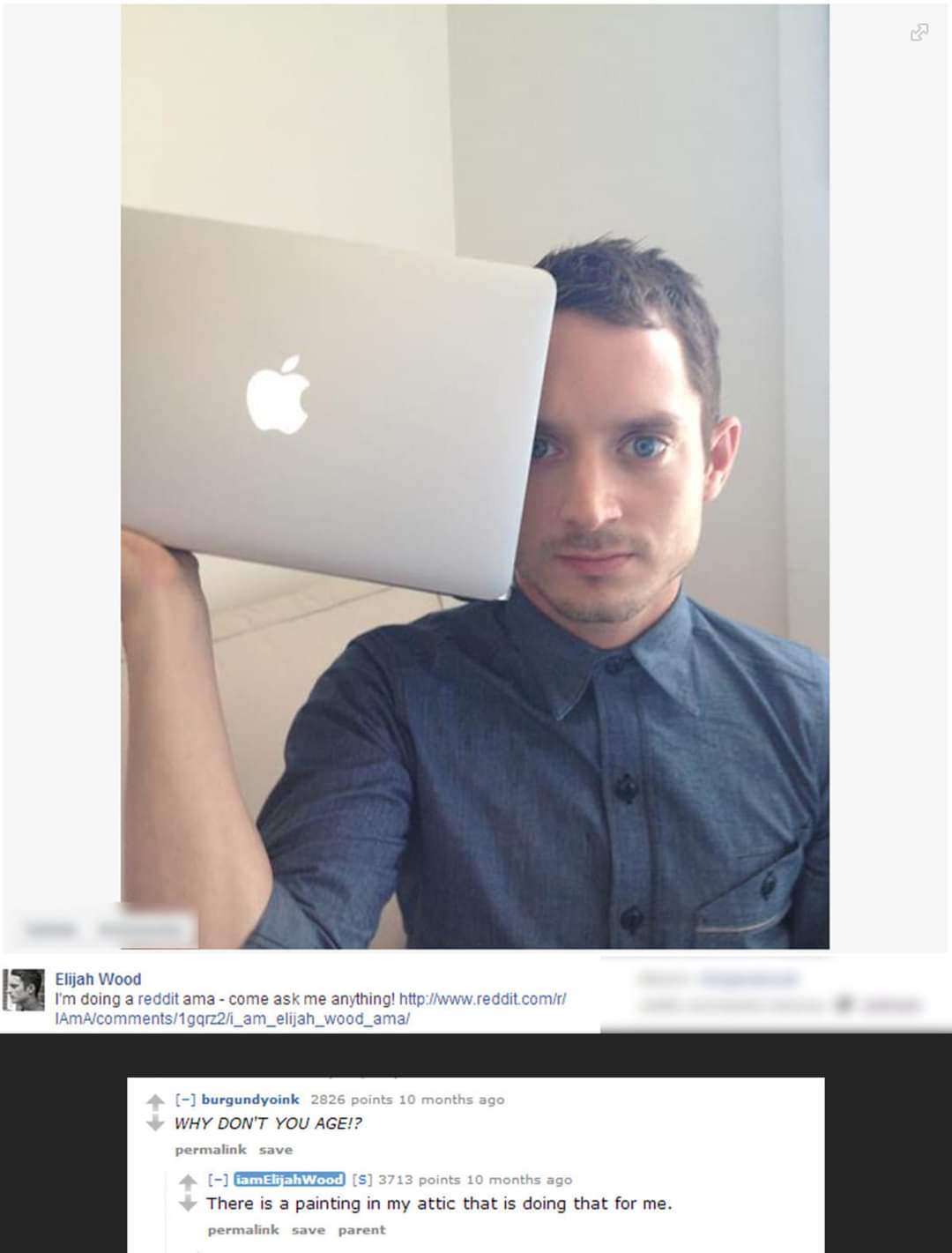 Well played Elijah 😂