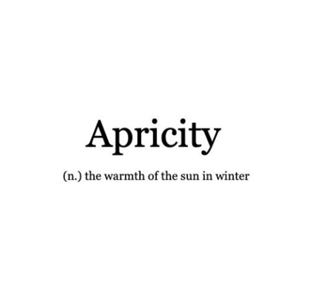 Word of the day! ☀❄😃