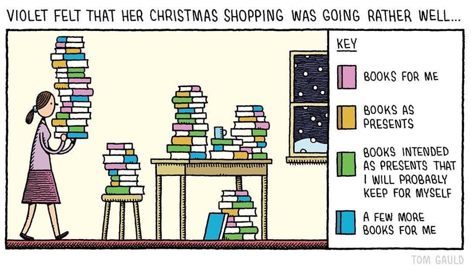 Too many yellow books! 😂