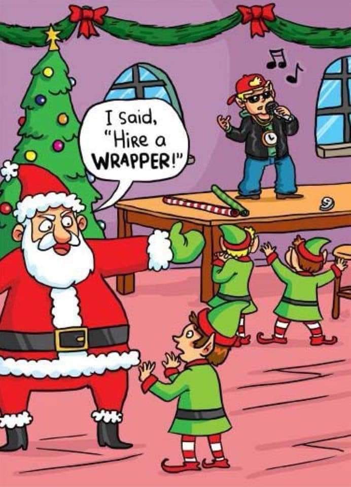 Things are going crazy at the North Pole these days! 🤣