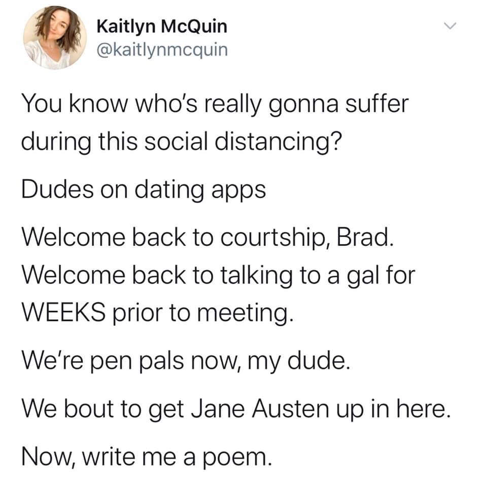 Love in the Time of Coronavirus! 🤣