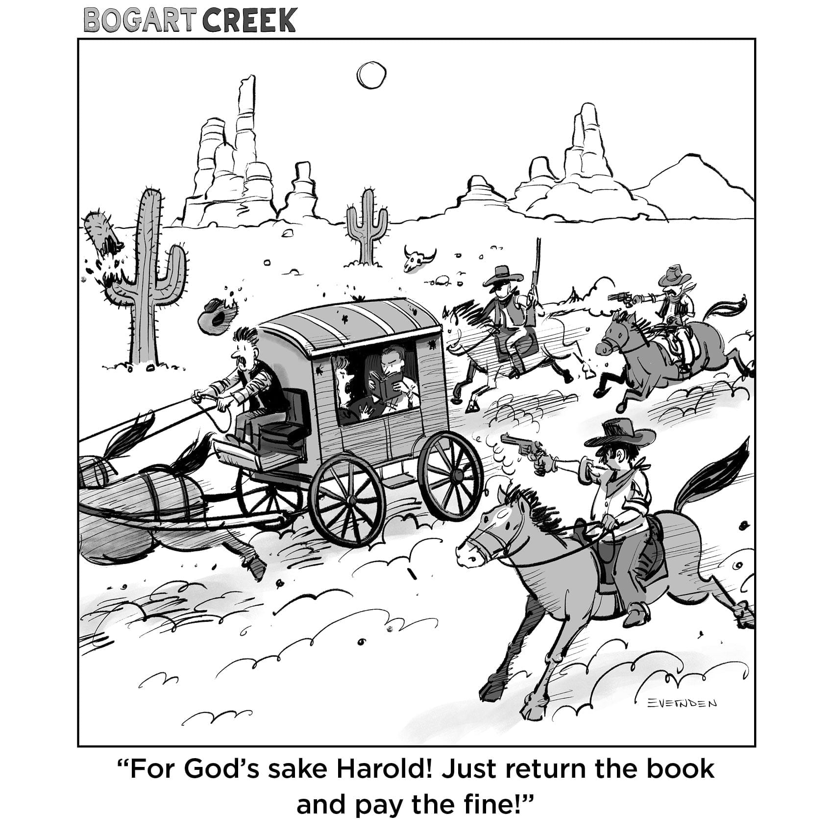 Librarians never give up! 😂