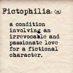 Is it also fictional love if you’re in love with a fictional character? 😆