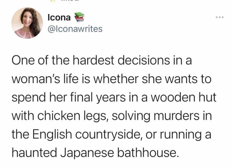 Tough to decide! 😁