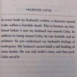 I’d rather be married to an author than an architect, but this is hilarious! 🤣