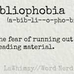 Abibliophobia