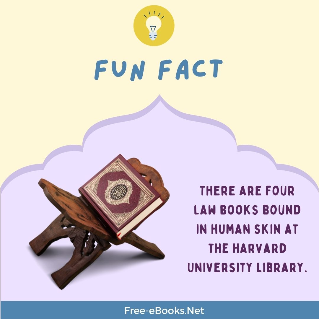Book Fact You Probably Didn’t Know Yet