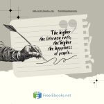 High Literacy Breeds Happiness