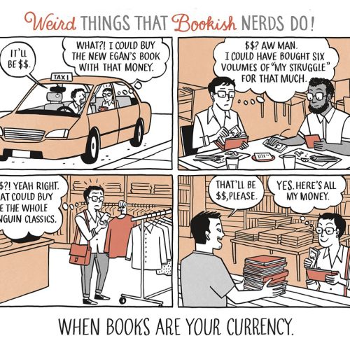 When books are your currency…