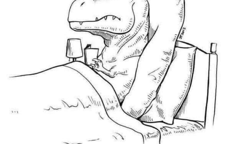 Don’t be like Rexy, download our Audiobooks! 😁