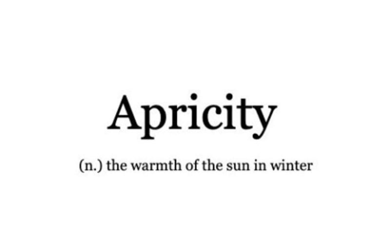 Word of the day! ☀❄😃