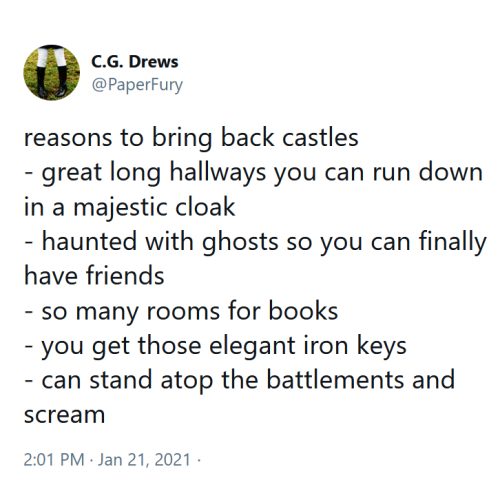 Makes perfect sense to me…! 😁