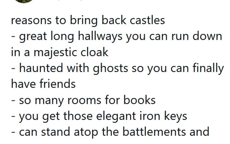 Makes perfect sense to me…! 😁