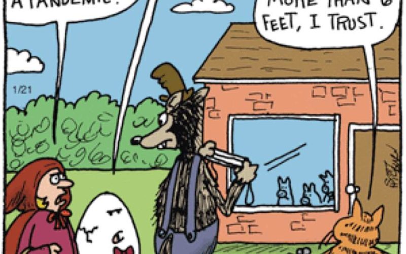 They should look at themselves before pointing at others for their flaws! They aren’t wearing masks either! 😂