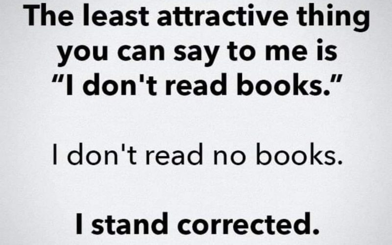 I’ve heard a lot of ‘I’m not a big reader’ 😂