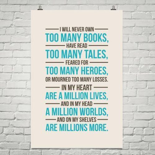 Too many books?