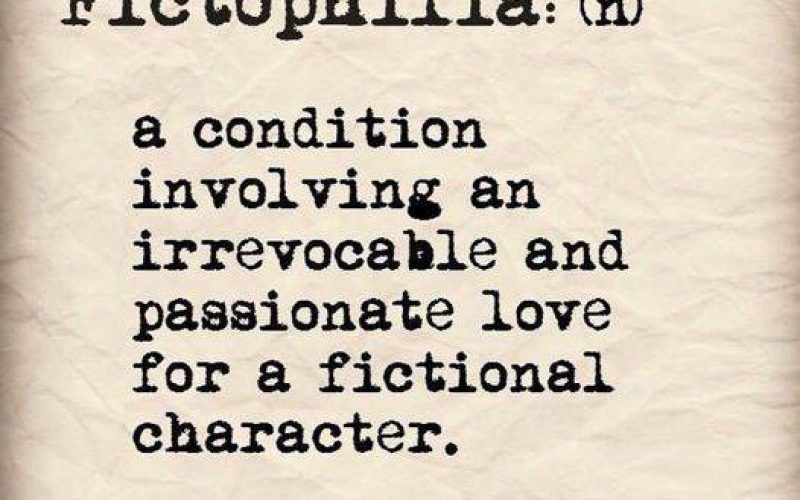 Is it also fictional love if you’re in love with a fictional character? 😆