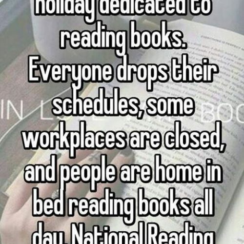 Every day is a great day to start reading a book!