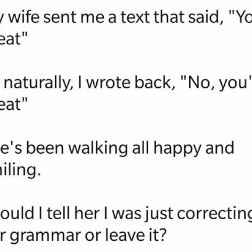 What would you do? 😂