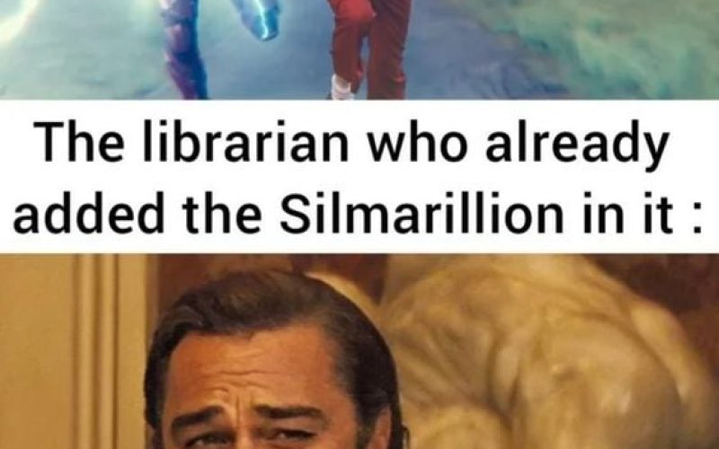 Who said librarians don’t have a good sense of humor? 😂