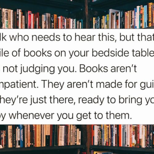 For those who need to hear this…📚❤️