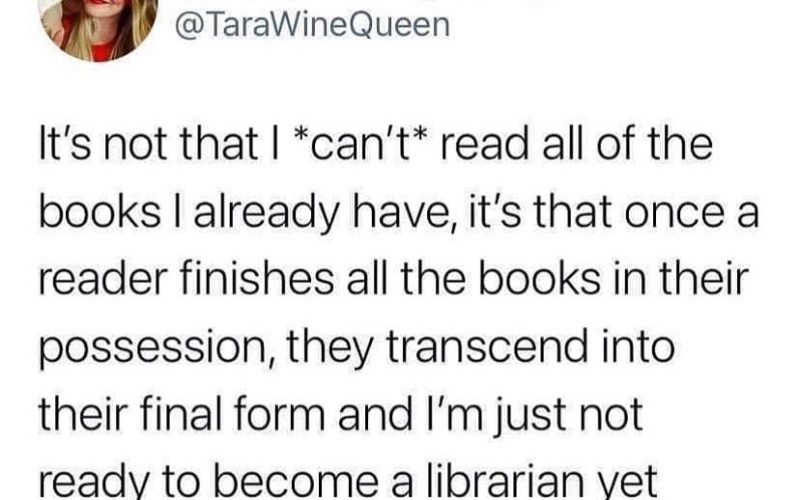 I’m practicing my librarian stink eye first. It takes so long to perfect it! 🤣