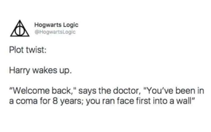 Of course it is happening inside your head, Harry, but why on earth should that mean that it is not real?