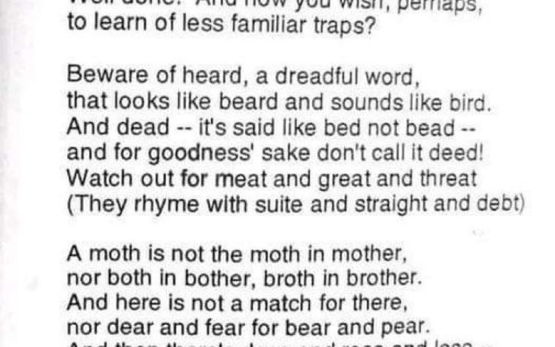 This is why sometimes I struggled with spelling… 😂