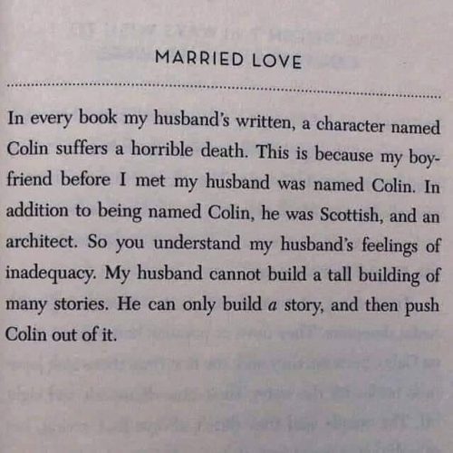 I’d rather be married to an author than an architect, but this is hilarious! 🤣