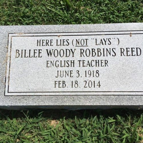 She must have been an awesome teacher‼ 😀