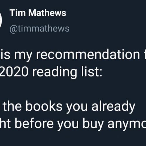 Some good advice! 🤓