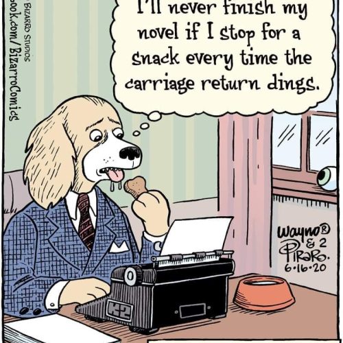 Pavlov’s dog. 😂