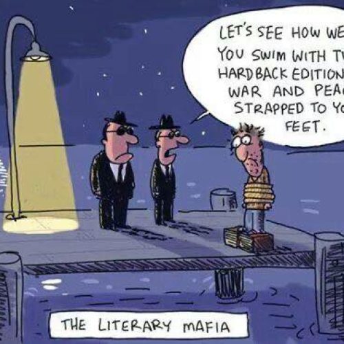 The literary mafia 😅