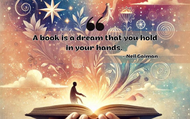 A Book is a Dream That You Hold in Your Hands – Neil Gaiman
