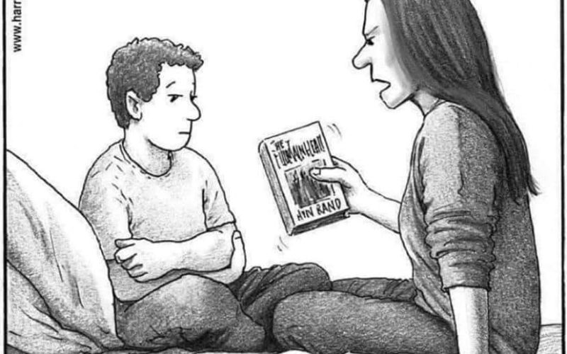 Better drugged than Shrugged? 🤭