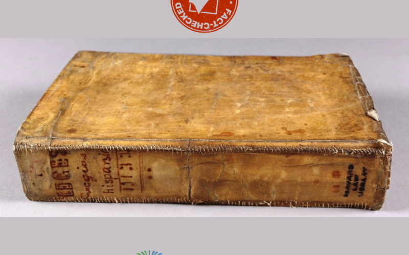 There are four law books bound in human skin at the Harvard University Library.