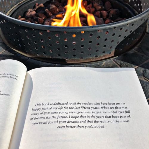 Book dedication! ❤