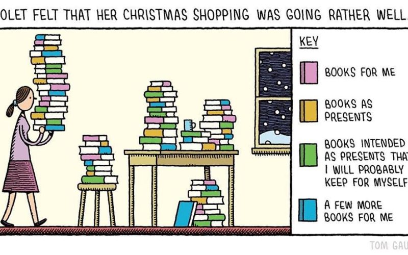 Too many yellow books! 😂