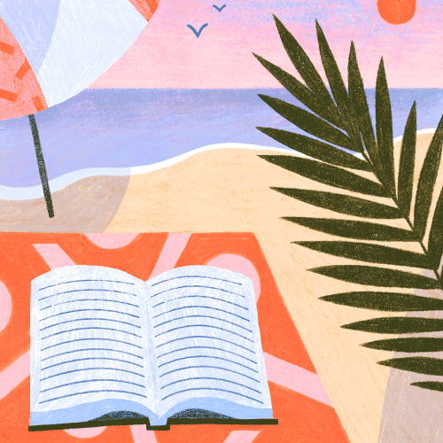 I wish I could stop time when I’m reading a book at the beach 🌞