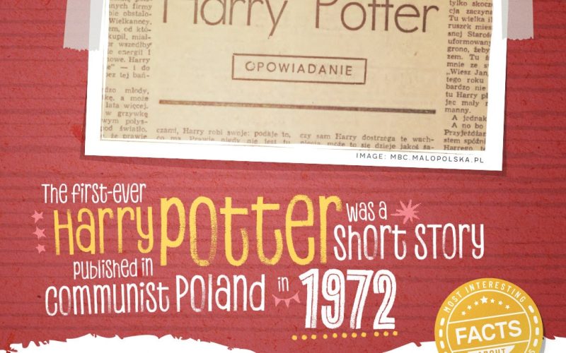 The first-ever “Harry Potter” was a short story published in communist Poland in 1972.