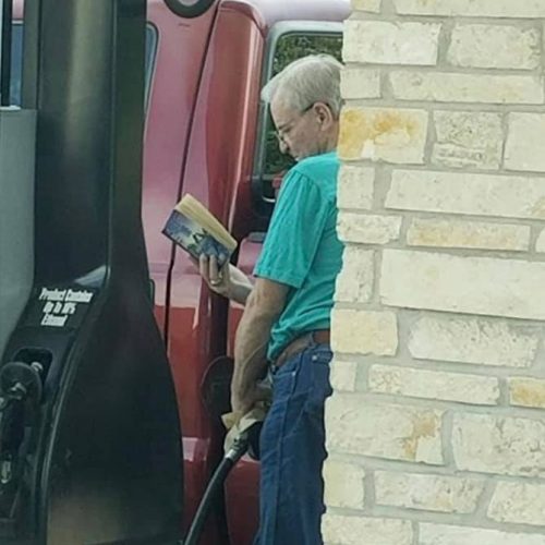 Hopefully, that’s a big tank! 😆