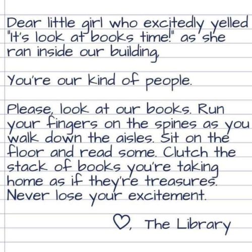 Never lose your excitement! 📚❤️