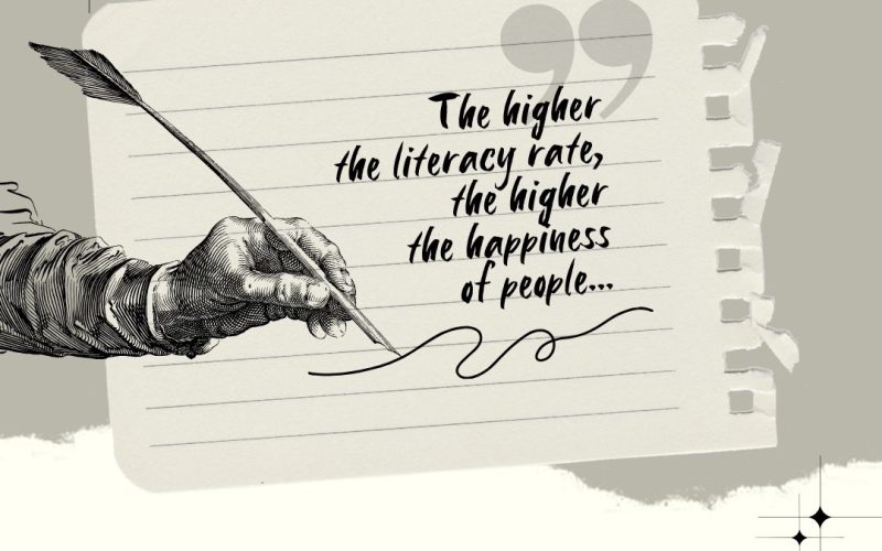 High Literacy Breeds Happiness